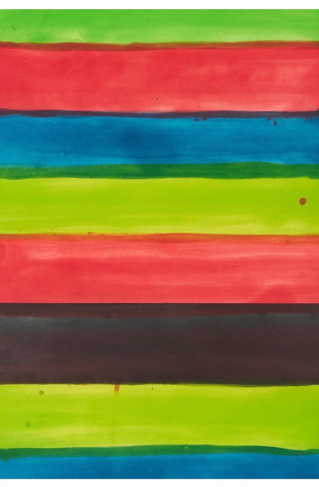 Large Abstract Color Aquatint Etching Jazz Mary Heilmann American Modernist Art