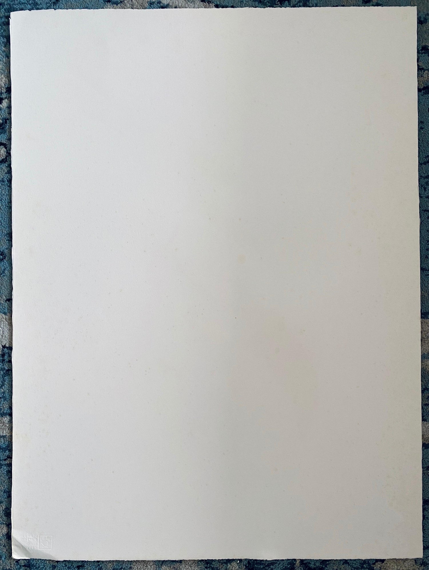 Italian Artist Abstract Lithograph