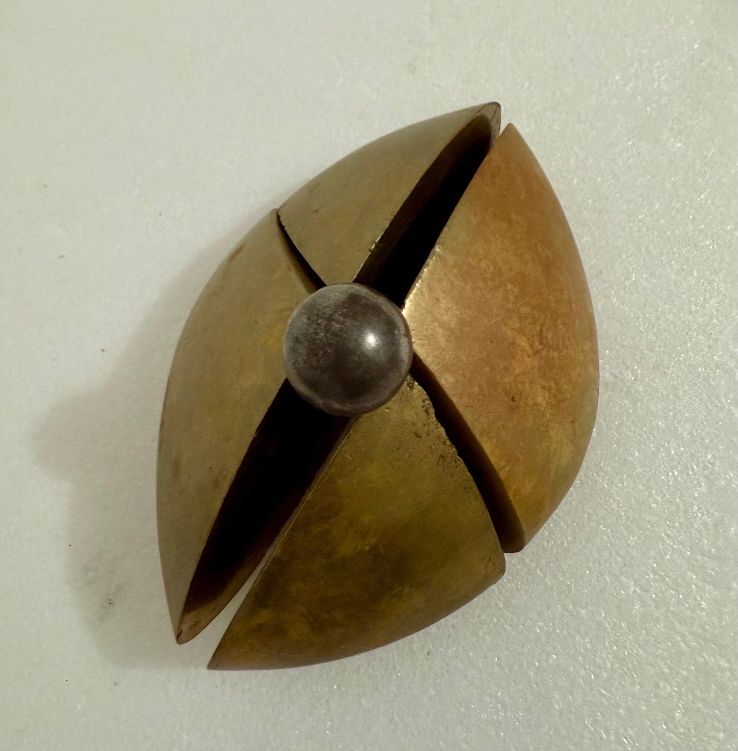 Spanish Catalan Xavier Corbero Bronze Steel Architectural Abstract Sculpture