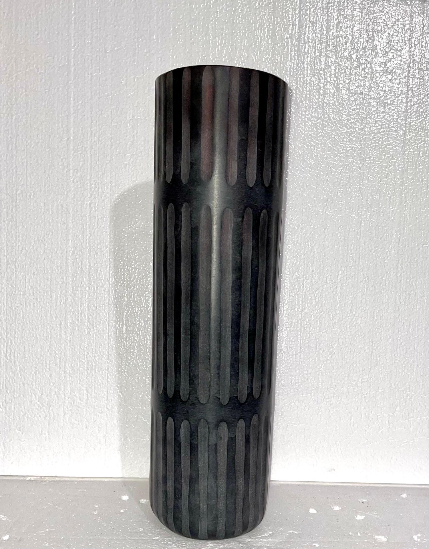 Large Murano Abstract Hand Blown Arcade Glass Sculpture Marcello Panza Vase