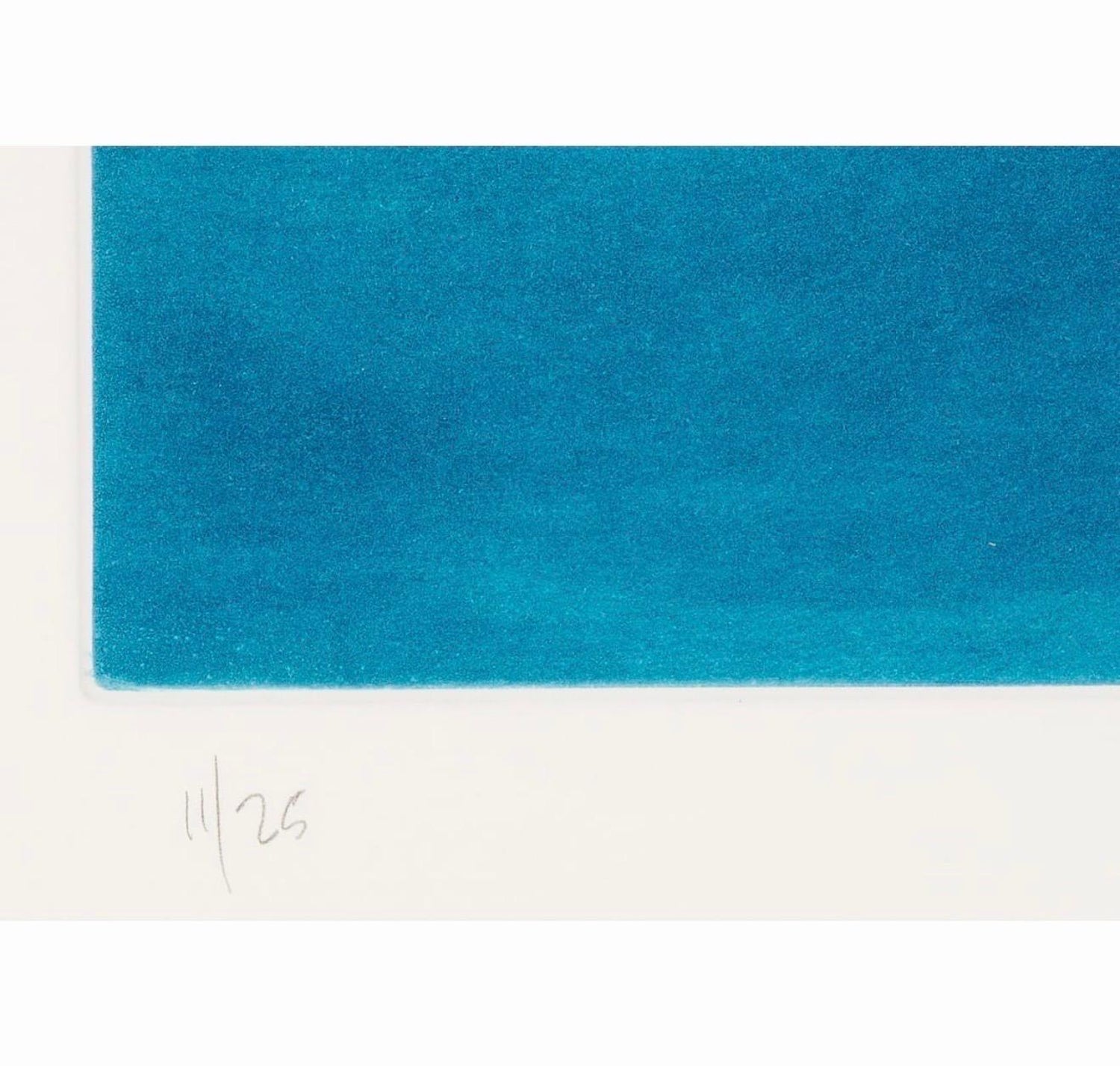 Large Abstract Color Aquatint Etching Jazz Mary Heilmann American Modernist Art
