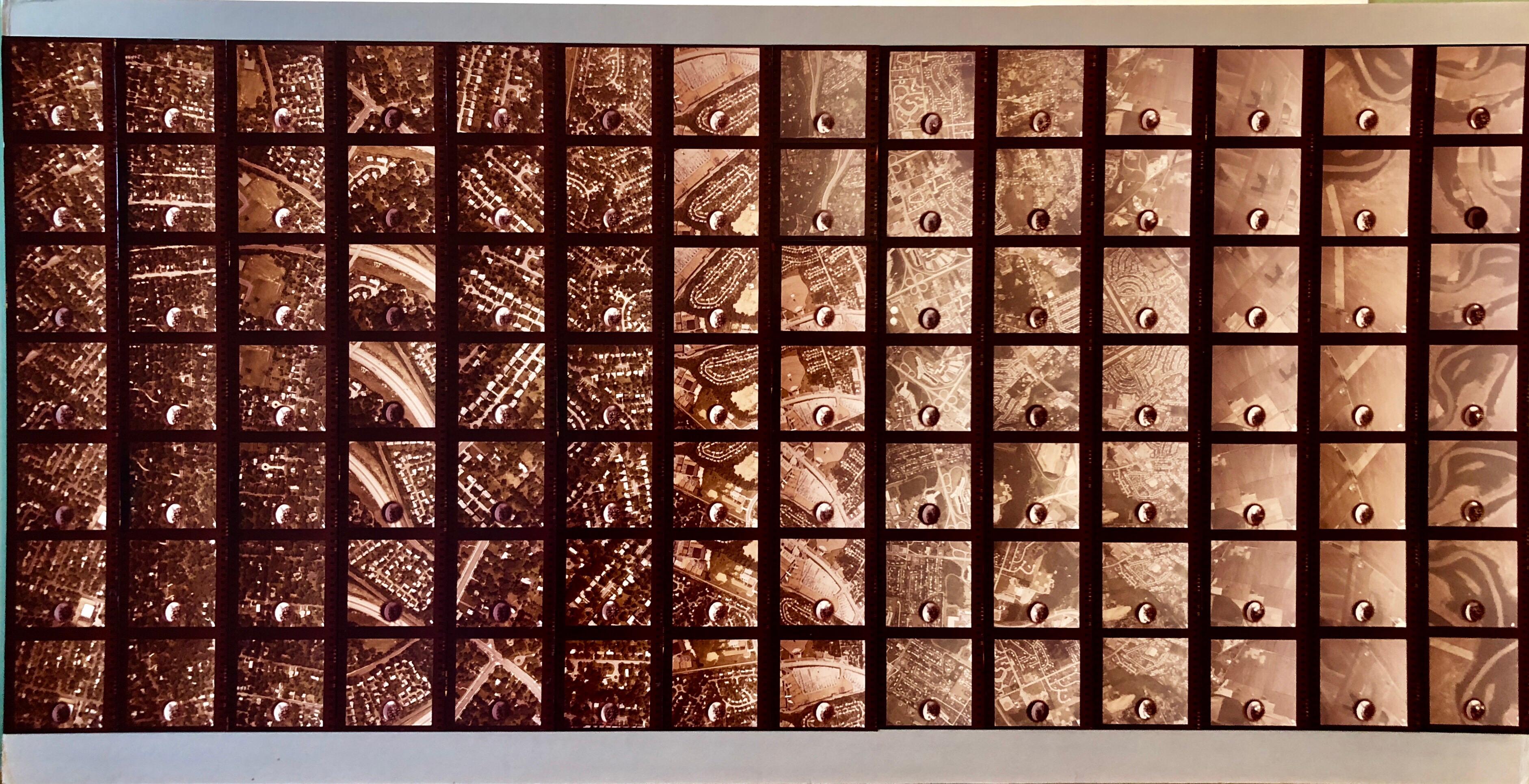 Huge Mural Photo Mosaic Collage Photograph Rolex Watch Aviator Feminist Art