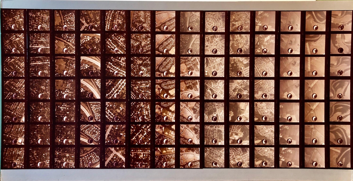 Huge Mural Photo Mosaic Collage Photograph Rolex Watch Aviator Feminist Art
