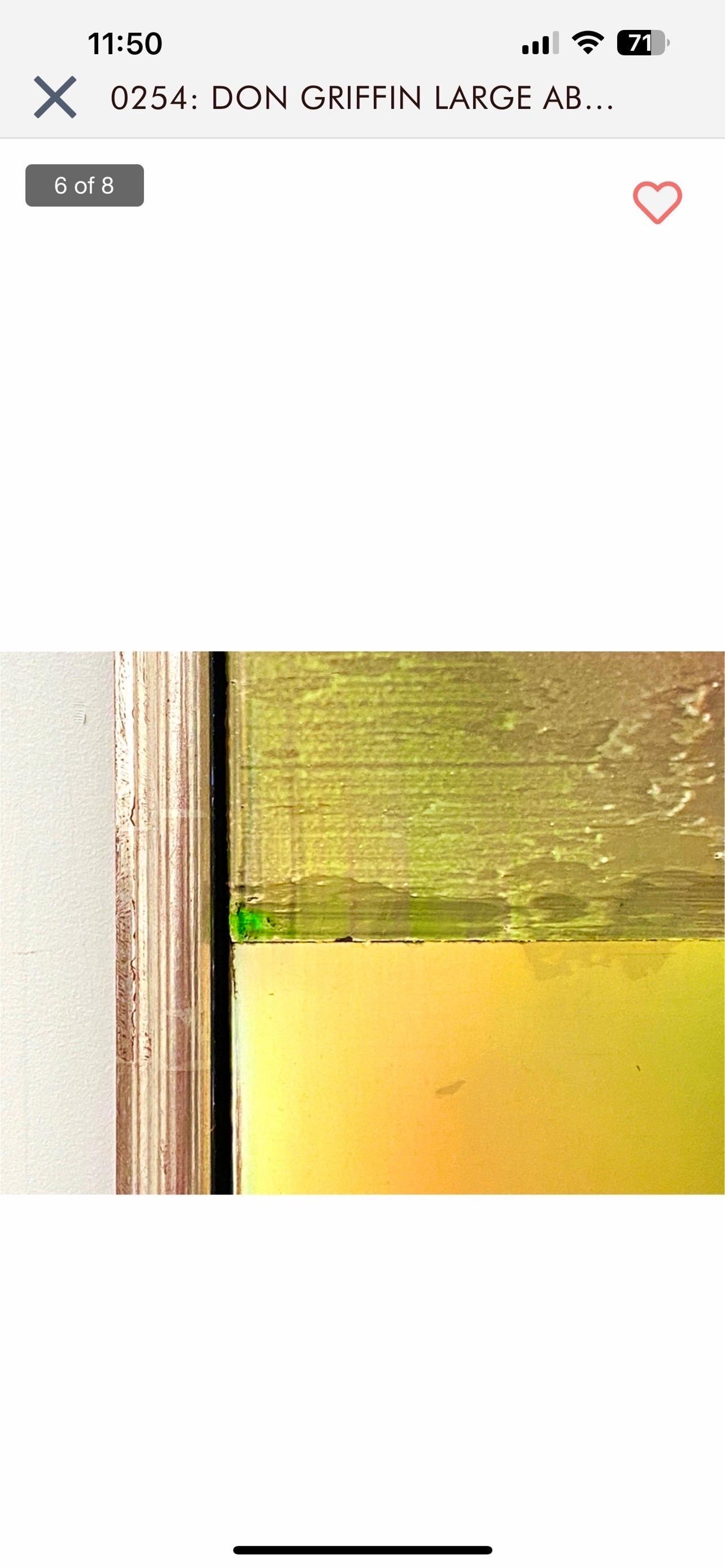 Don Giffin Finish Fetish Abstract Alkyd Pigment Painting Los Angeles, California
