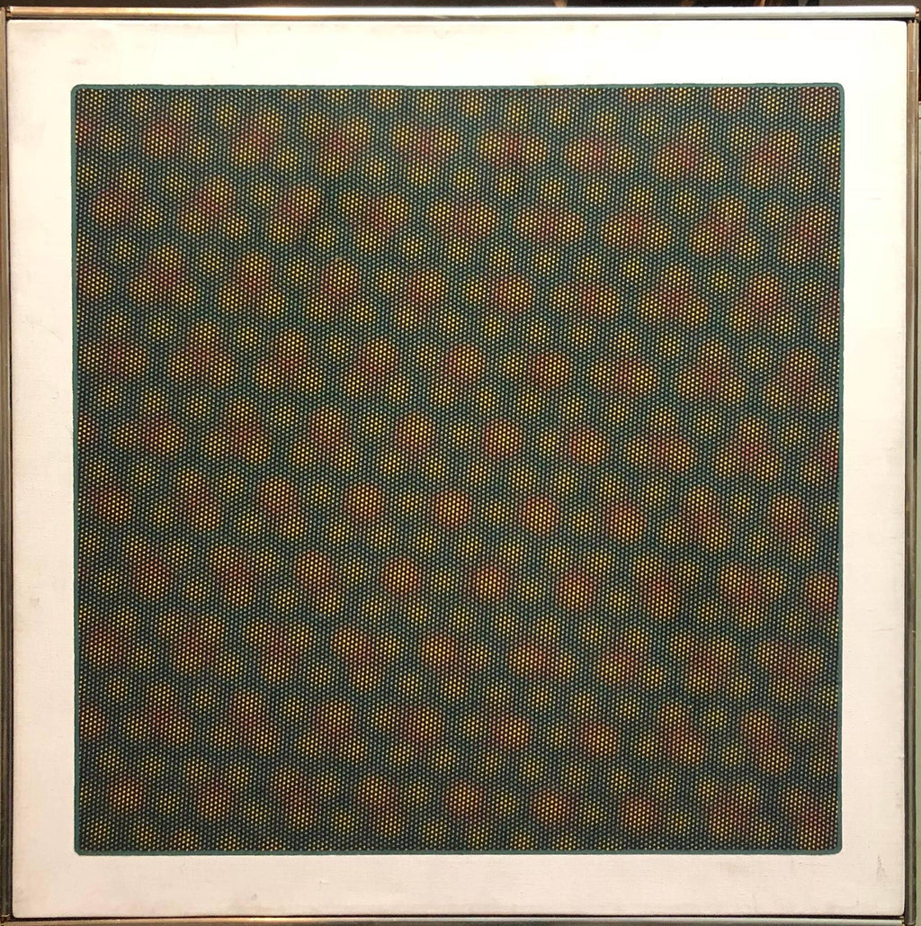 Op Art 1971 Kinetic Oil Painting Pop Art Artist
