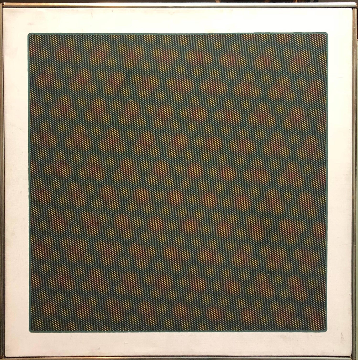 Op Art 1971 Kinetic Oil Painting Pop Art Artist
