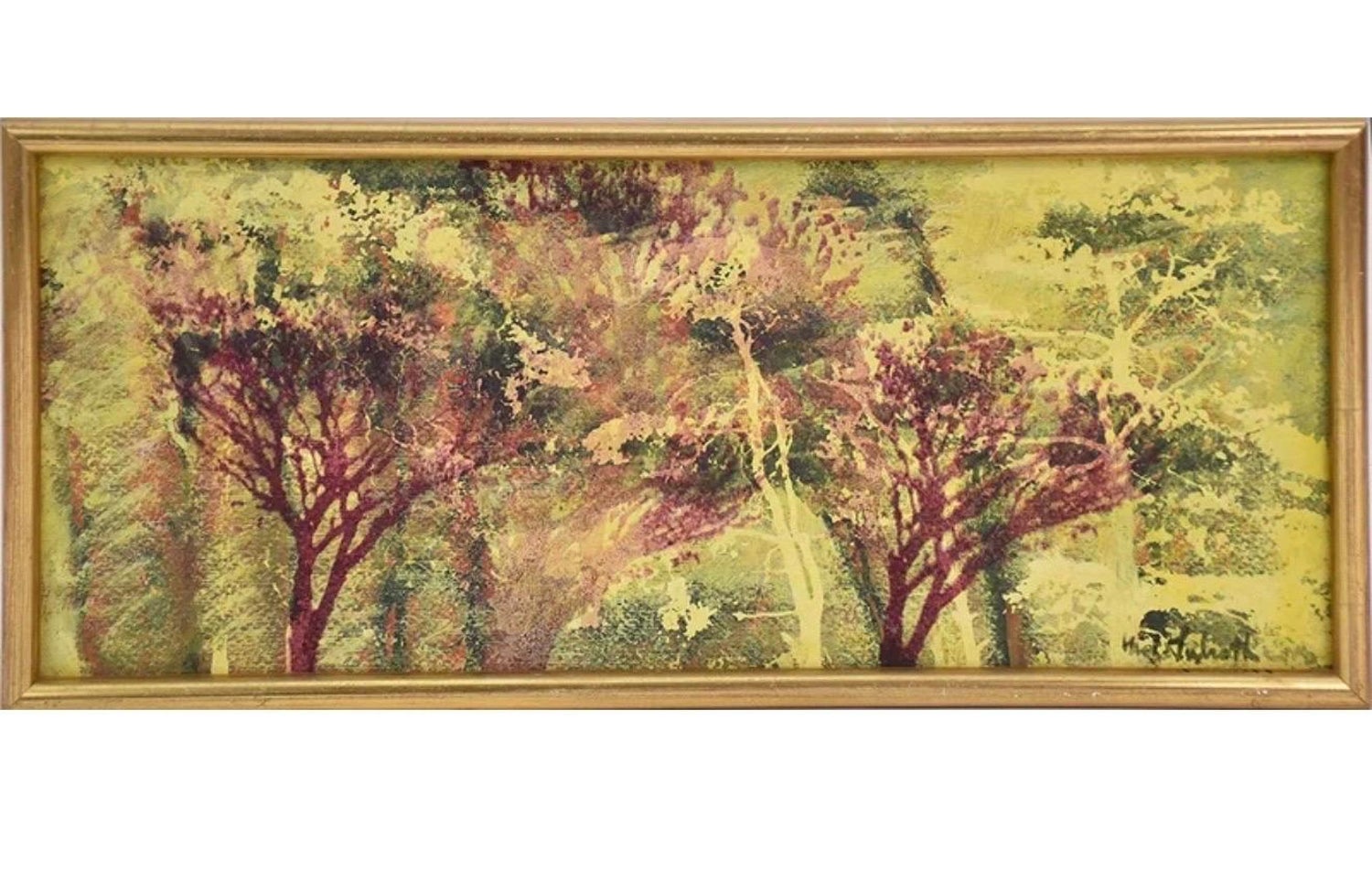 Eco Feminist Mixed Media Botanic Painting Mira Lehr Miami Abstract Expressionist