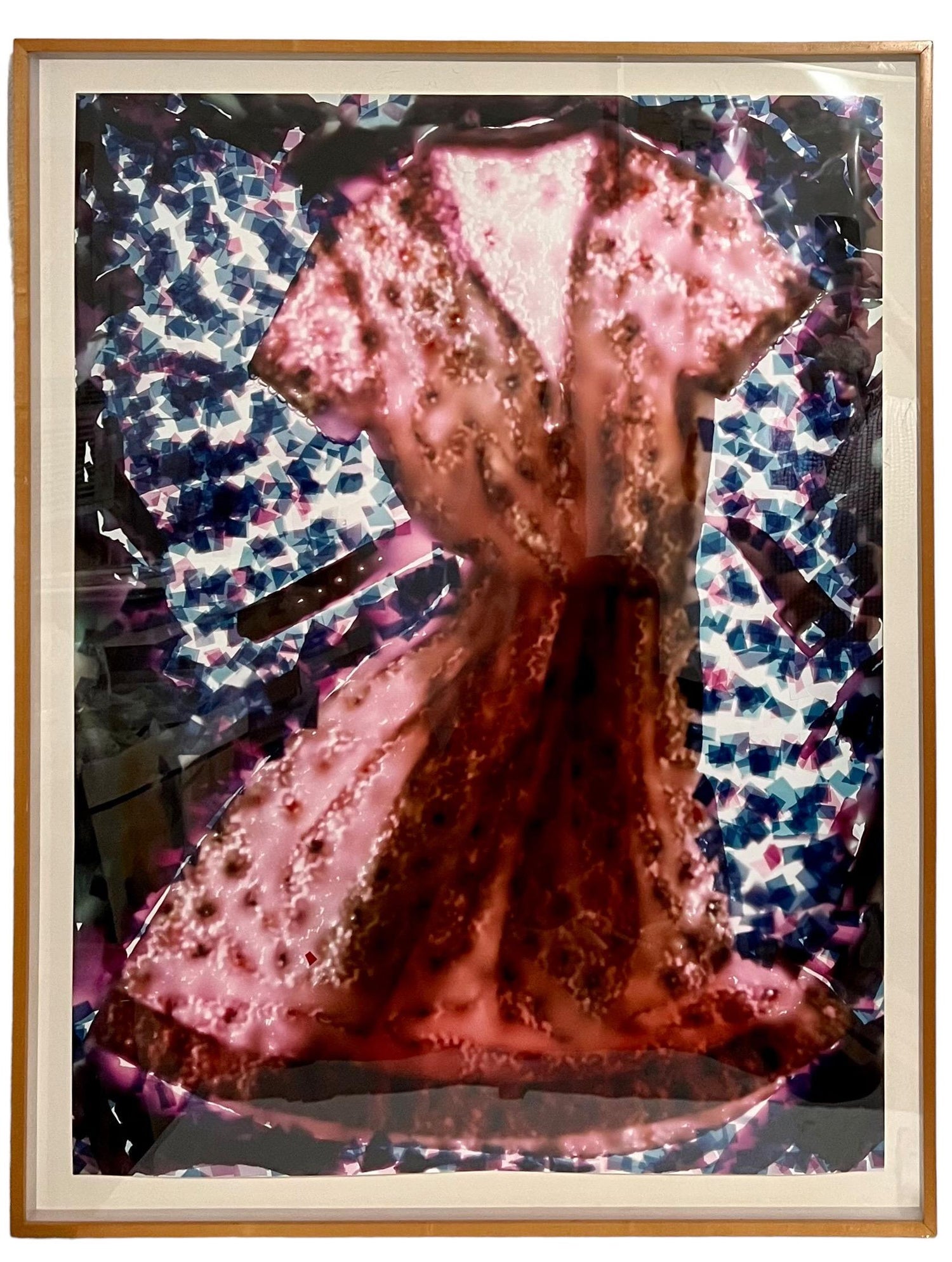 Large Cibachrome Color Photograph LA Woman Artist Dress, Feminist, Photo C Print