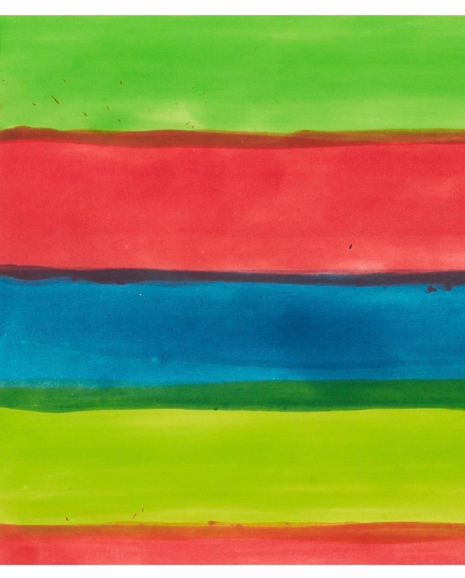 Large Abstract Color Aquatint Etching Jazz Mary Heilmann American Modernist Art