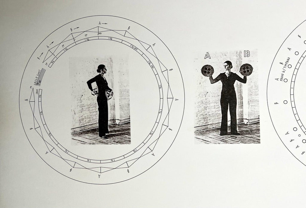 Austrian Sound Space Architect Bernhard Leitner Photo Lithograph Hand Signed Art