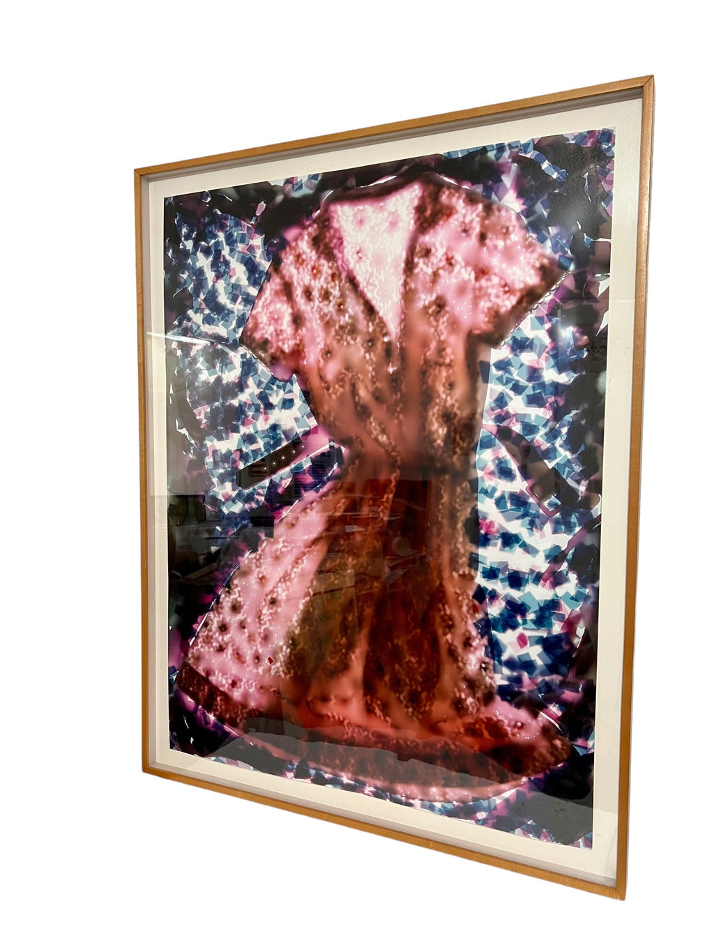 Large Cibachrome Color Photograph LA Woman Artist Dress, Feminist, Photo C Print