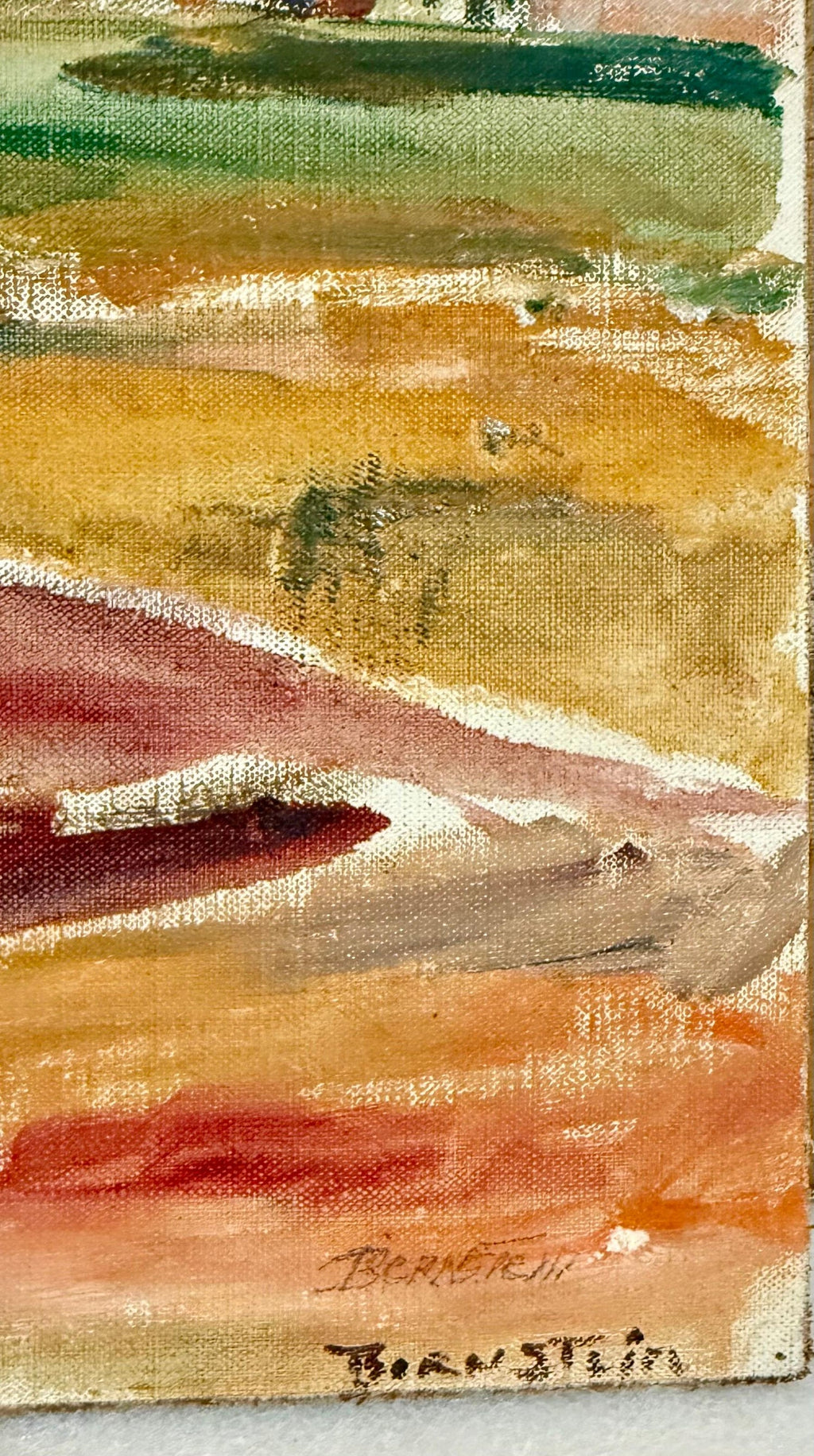 Oil Painting Israeli Landscape Theresa Bernstein Ashcan Realism