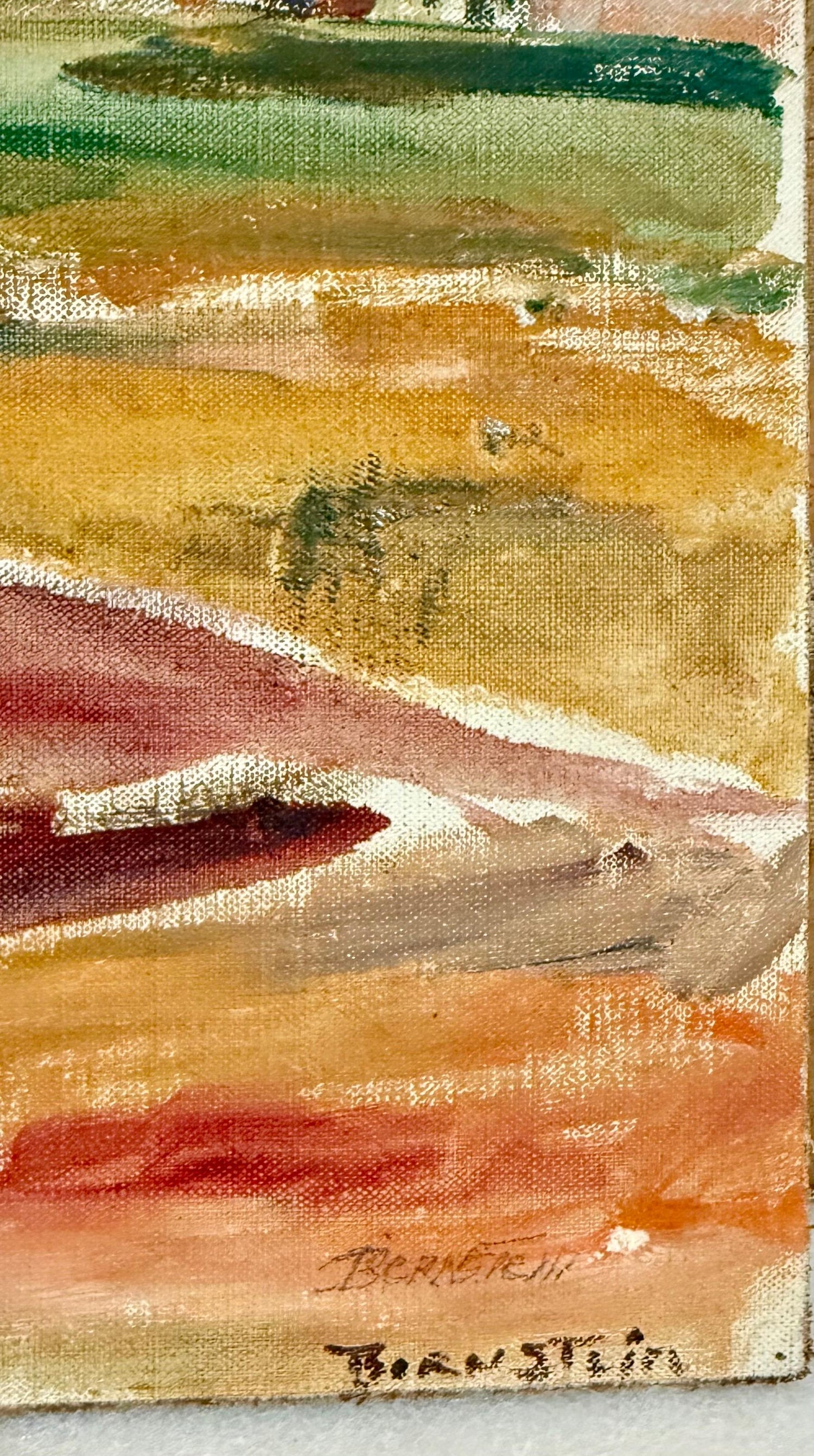 Oil Painting Israeli Landscape Theresa Bernstein Ashcan Realism