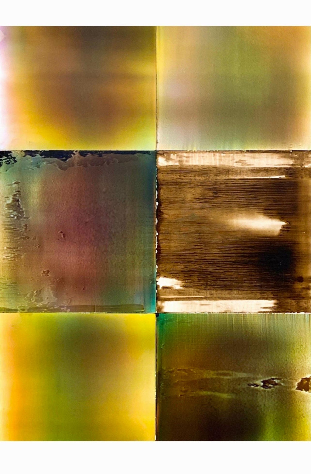Don Giffin Finish Fetish Abstract Alkyd Pigment Painting Los Angeles, California