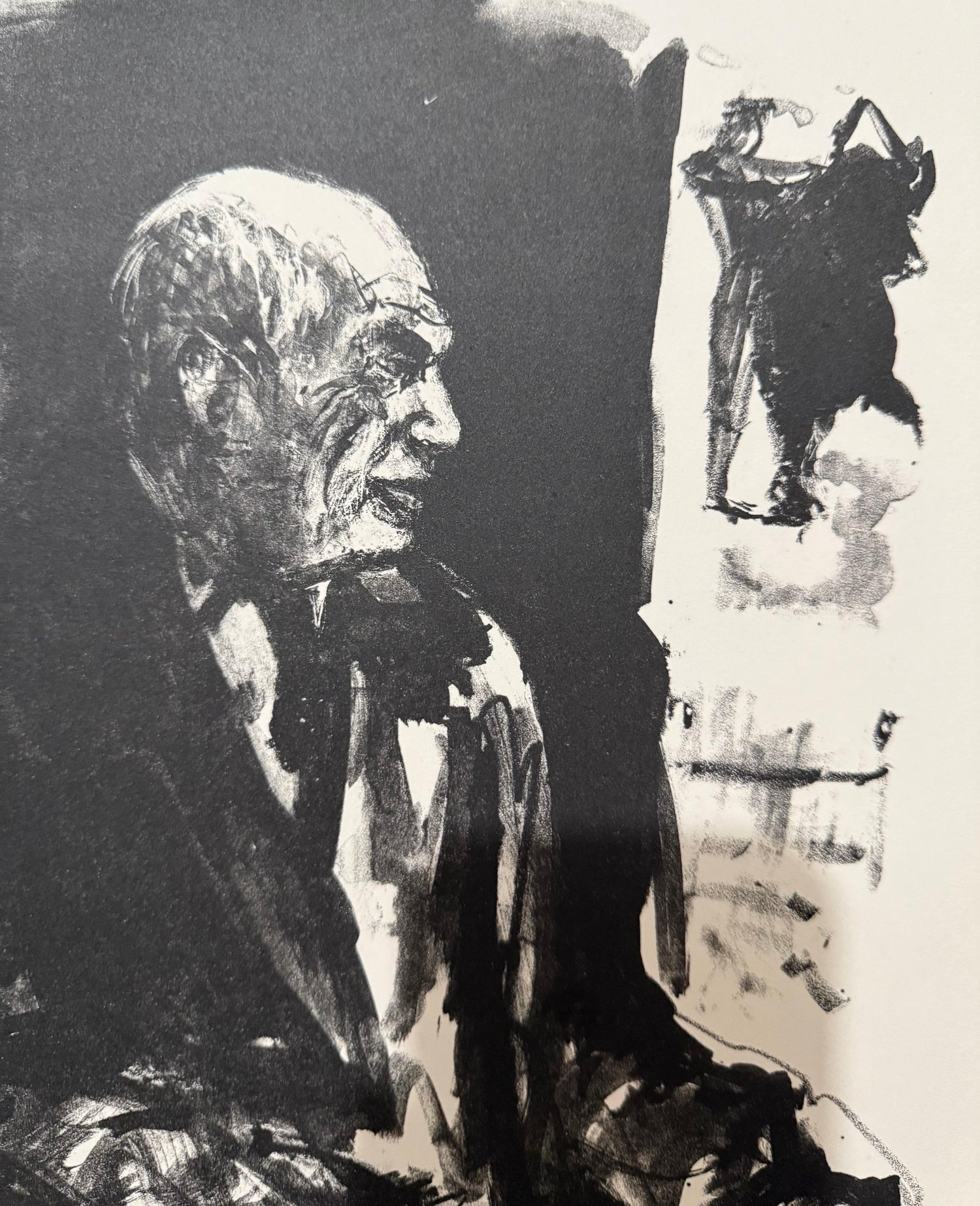 Lithuanian French Artist Arbit Blatas Lithograph Pablo Picasso Ecole D'Paris