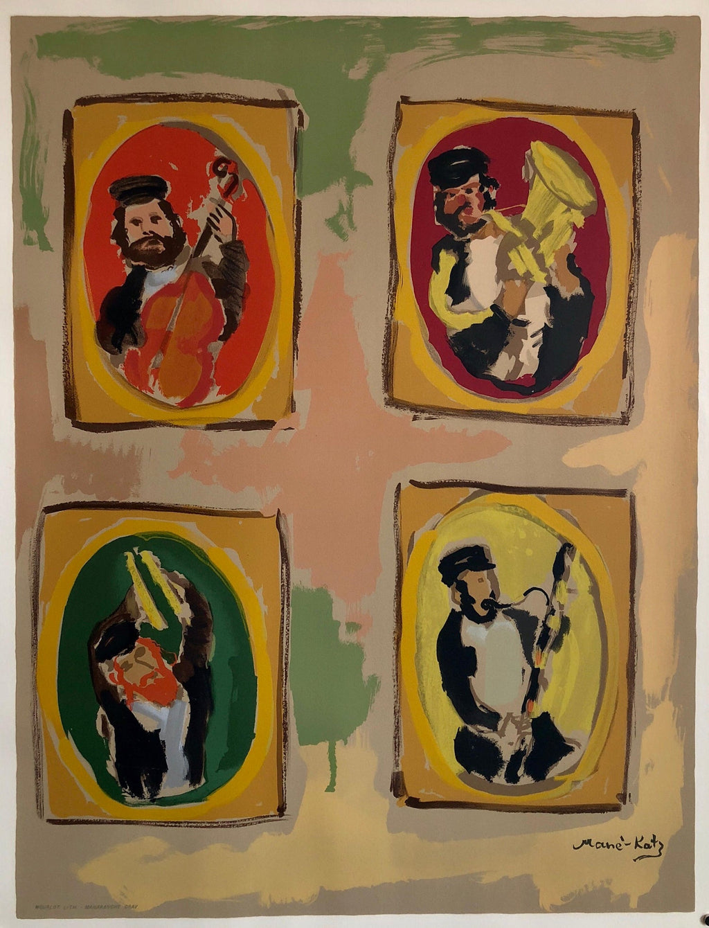 Shtetl Musician (Klezmer Playing the Violin, Sholem Aleichem)