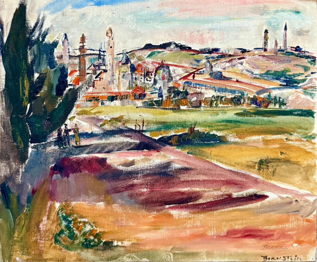 Oil Painting Israeli Landscape Theresa Bernstein Ashcan Realism