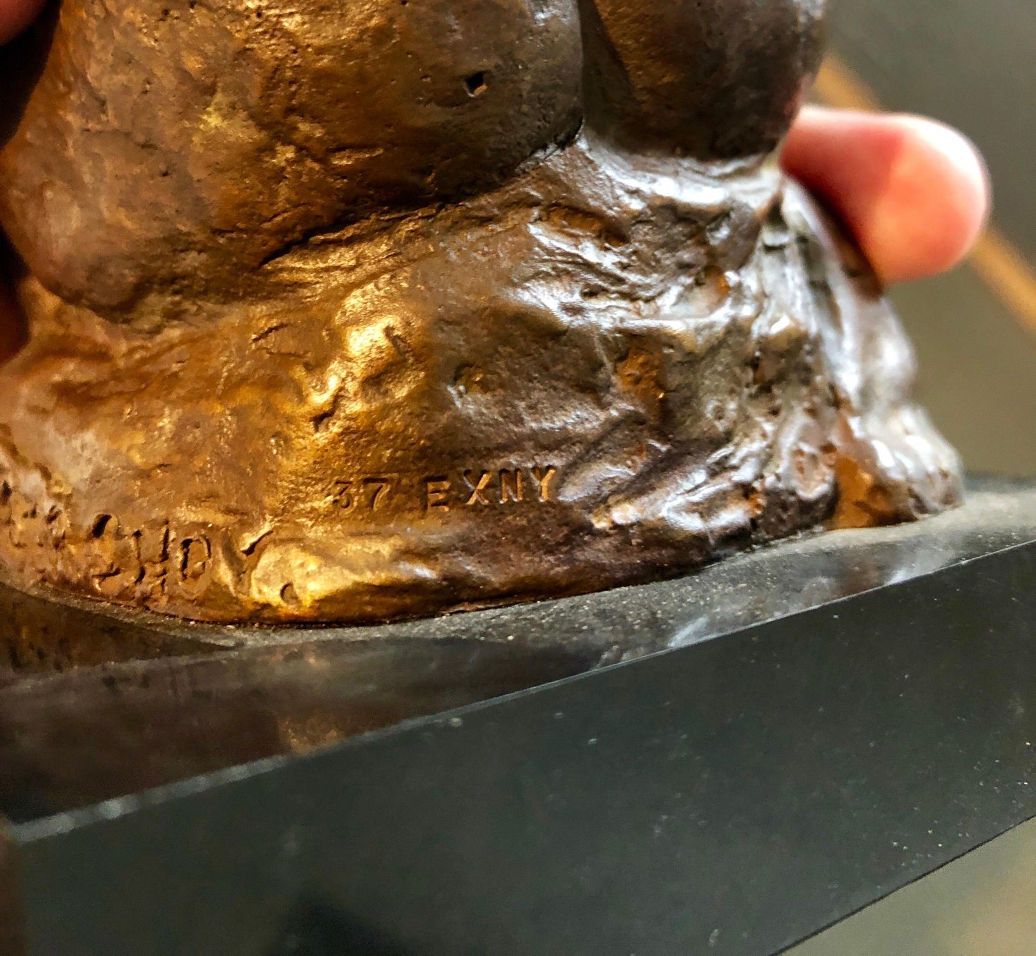 Bronze Female Nude Sculpture Modernist, WPA, New York Chelsea Hotel Artist