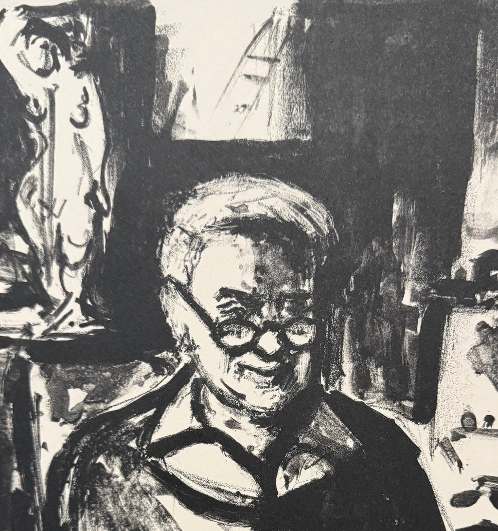 Lithuanian French Artist Arbit Blatas Lithograph Raoul Dufy School of Paris