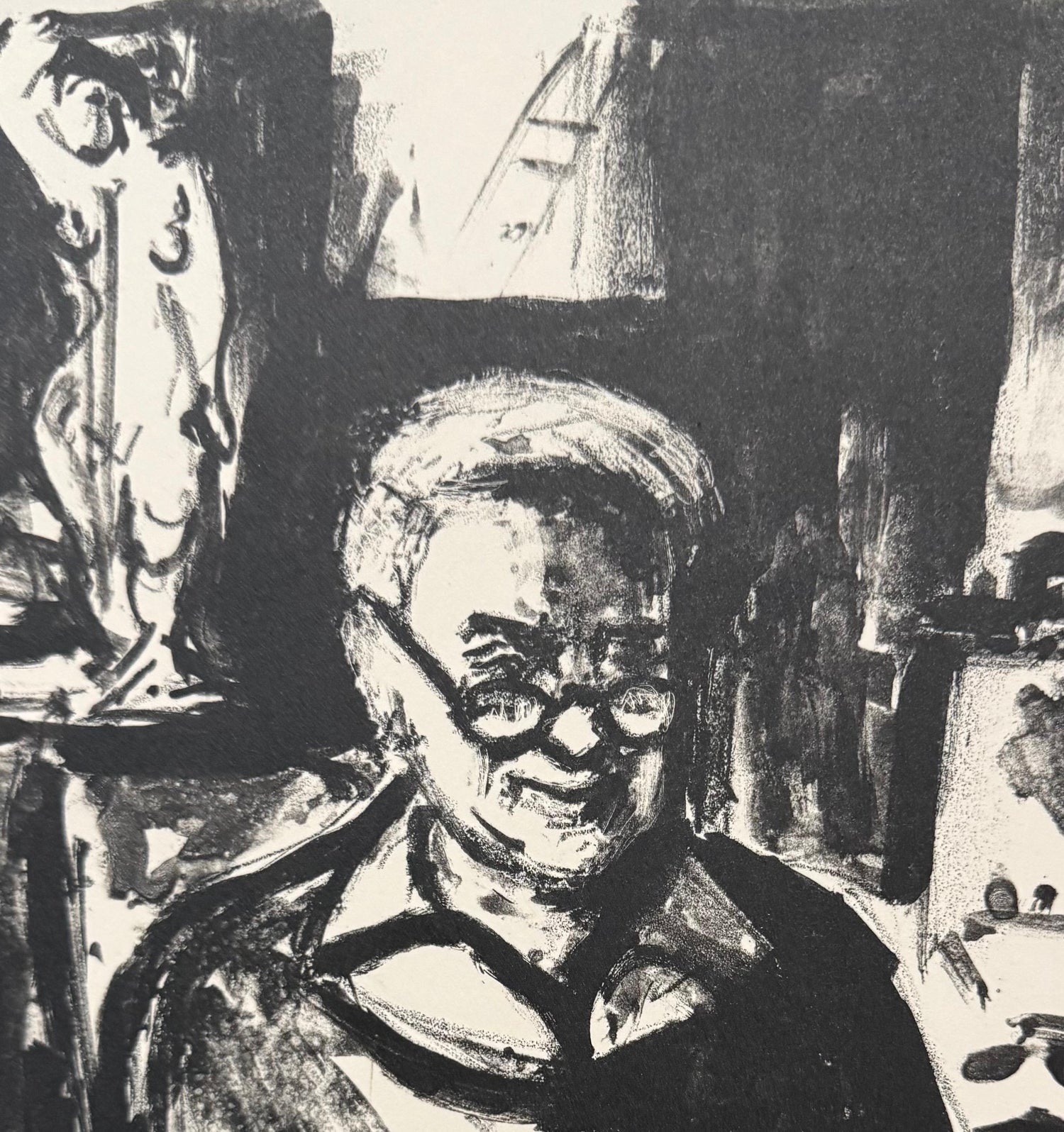 Lithuanian French Artist Arbit Blatas Lithograph Raoul Dufy School of Paris