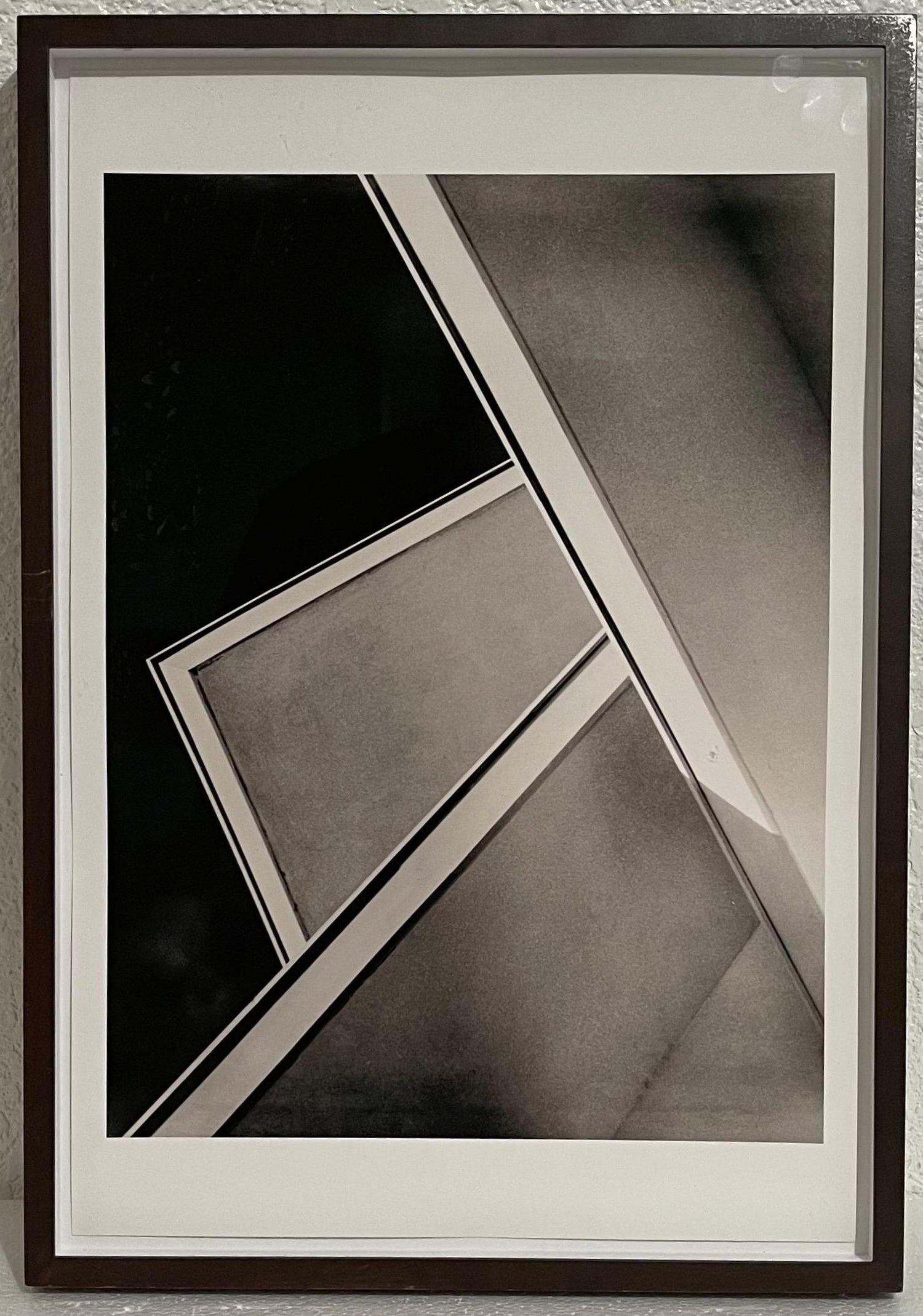 Brazilian Conceptual Modernist Photograph Jose Yalenti Architectural Abstract