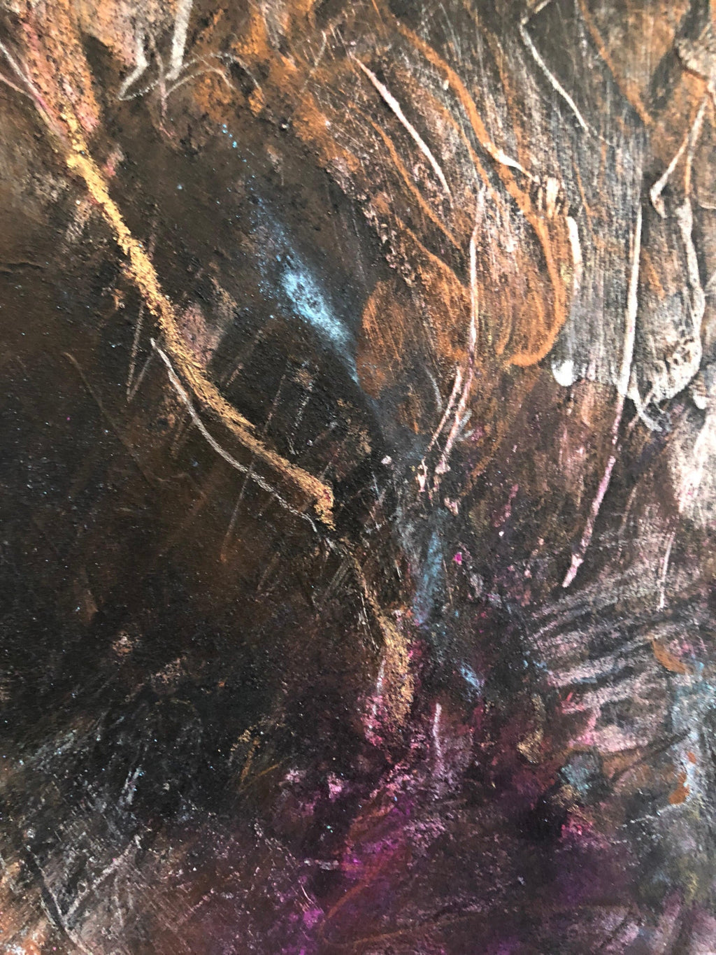 Mixed Media Painting Minnesota Woman Artist Figurative Abstract