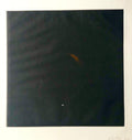 Comet, Outer Space Dark Series Aquatint Etching Color Abstract Expressionist