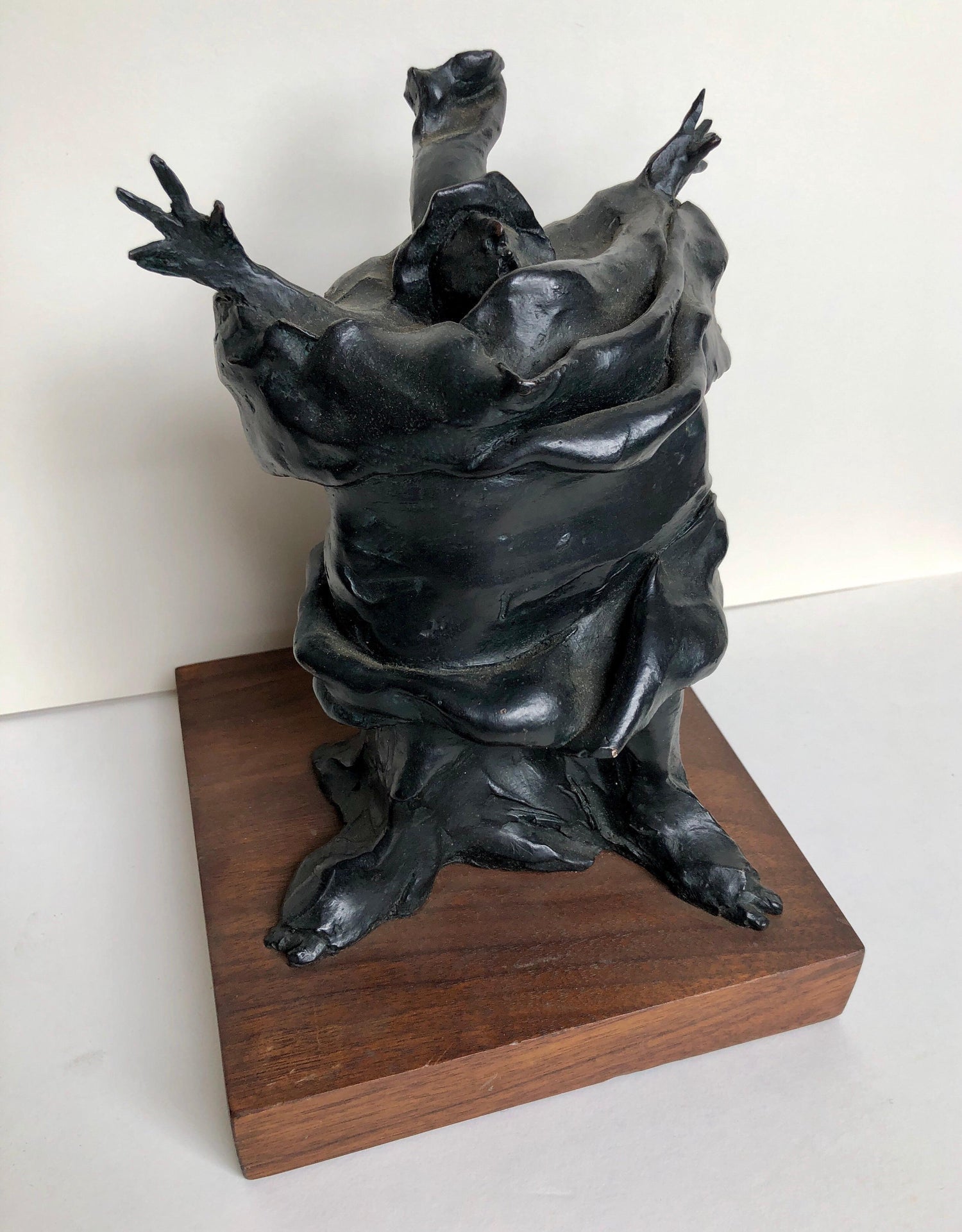 Bronze Sculpture Charles Dickens Figure American Boston Figural Modernist