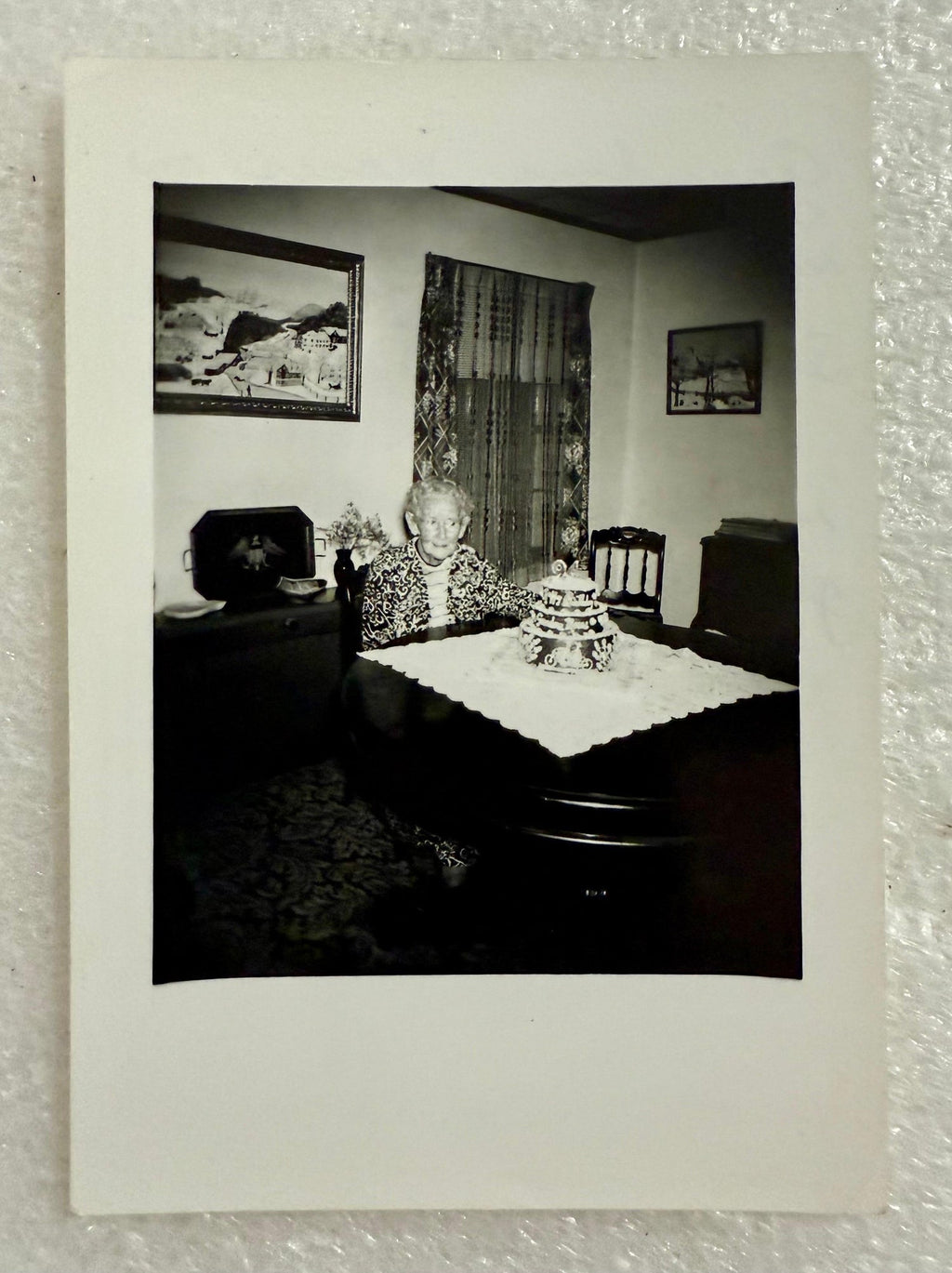 Vintage Photo Archive Grandma Moses Folk Art Artist Photograph Collection