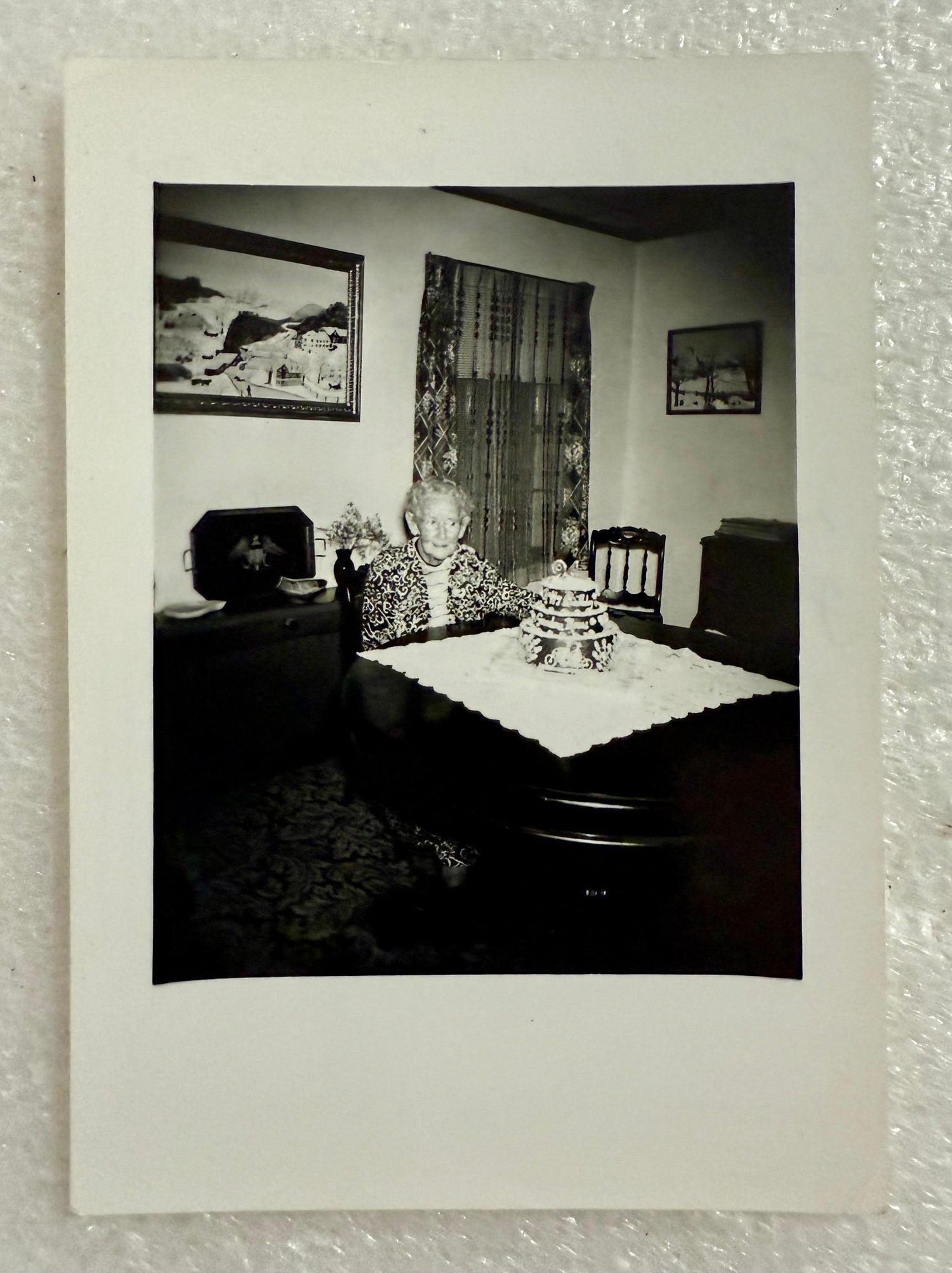 Vintage Photo Archive Grandma Moses Folk Art Artist Photograph Collection