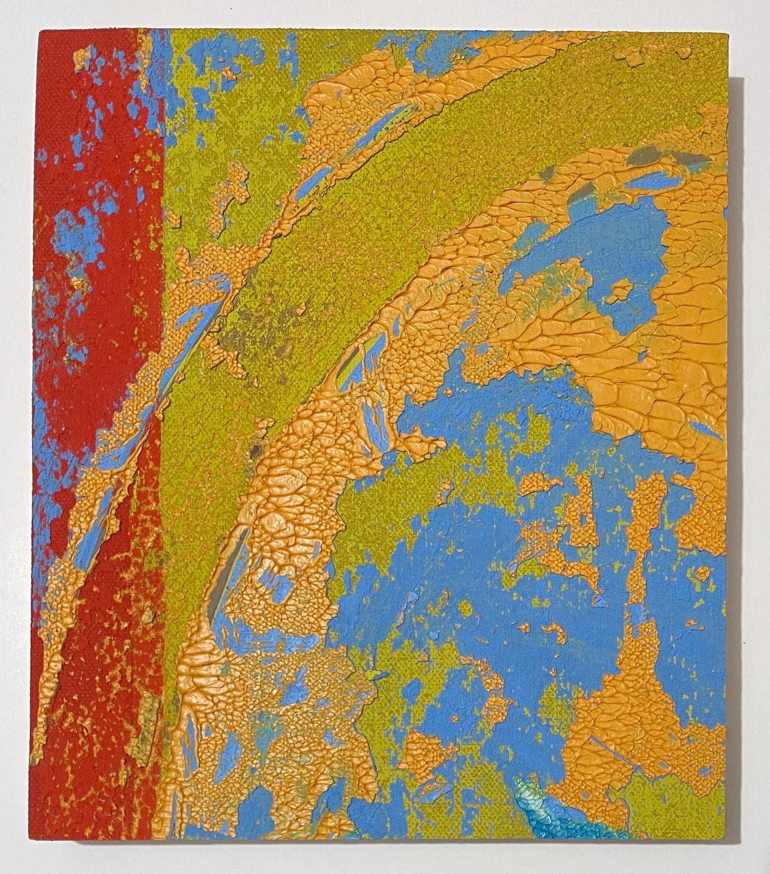 Contact Painting Twins Abstract Expressionist Diptych OIl Painting Rainer Gross