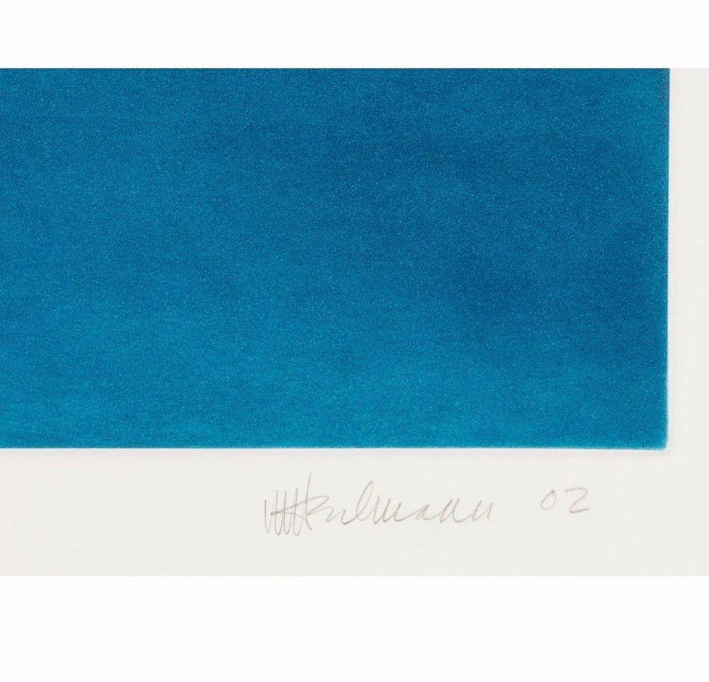 Large Abstract Color Aquatint Etching Jazz Mary Heilmann American Modernist Art