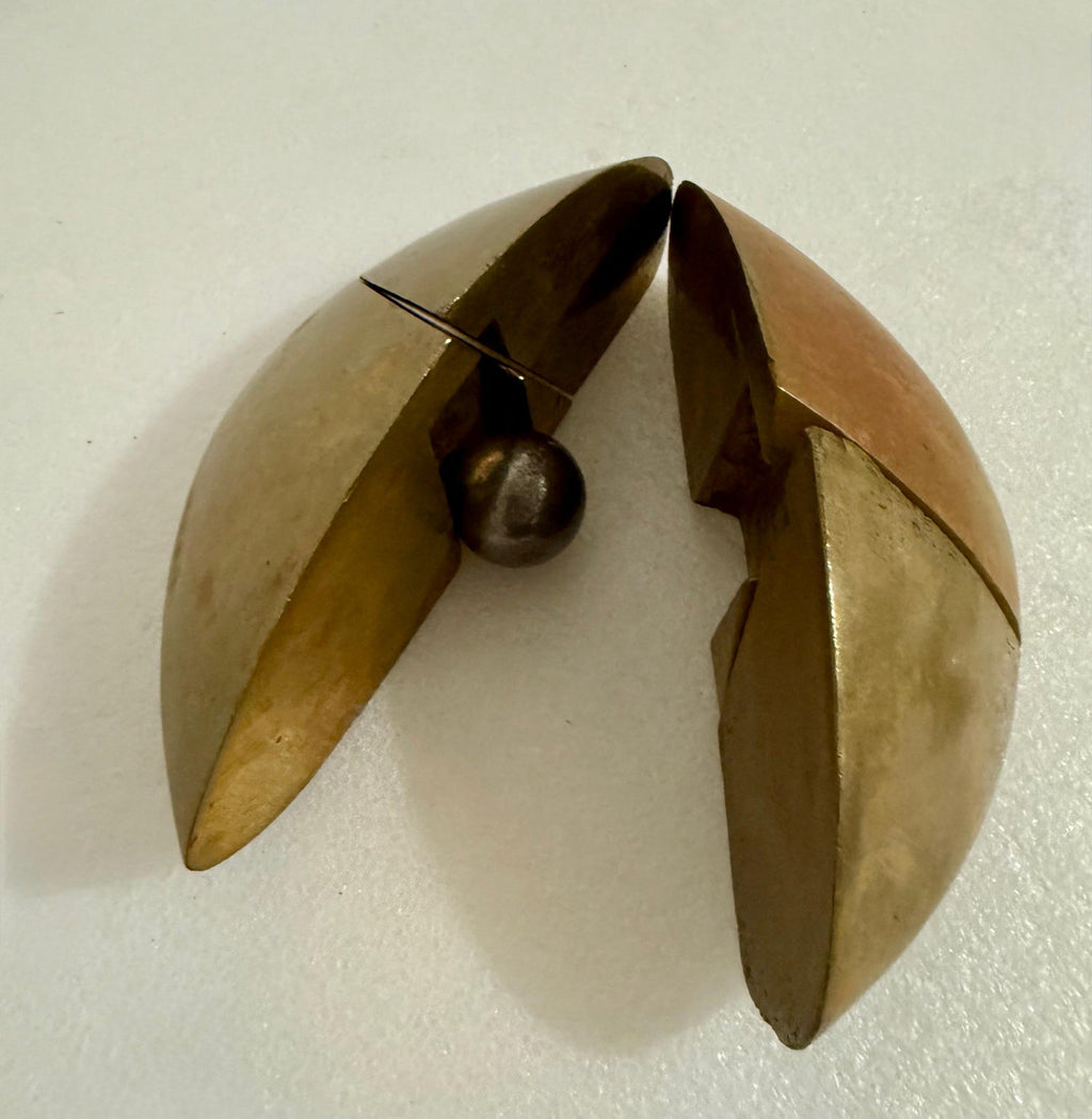 Spanish Catalan Xavier Corbero Bronze Steel Architectural Abstract Sculpture