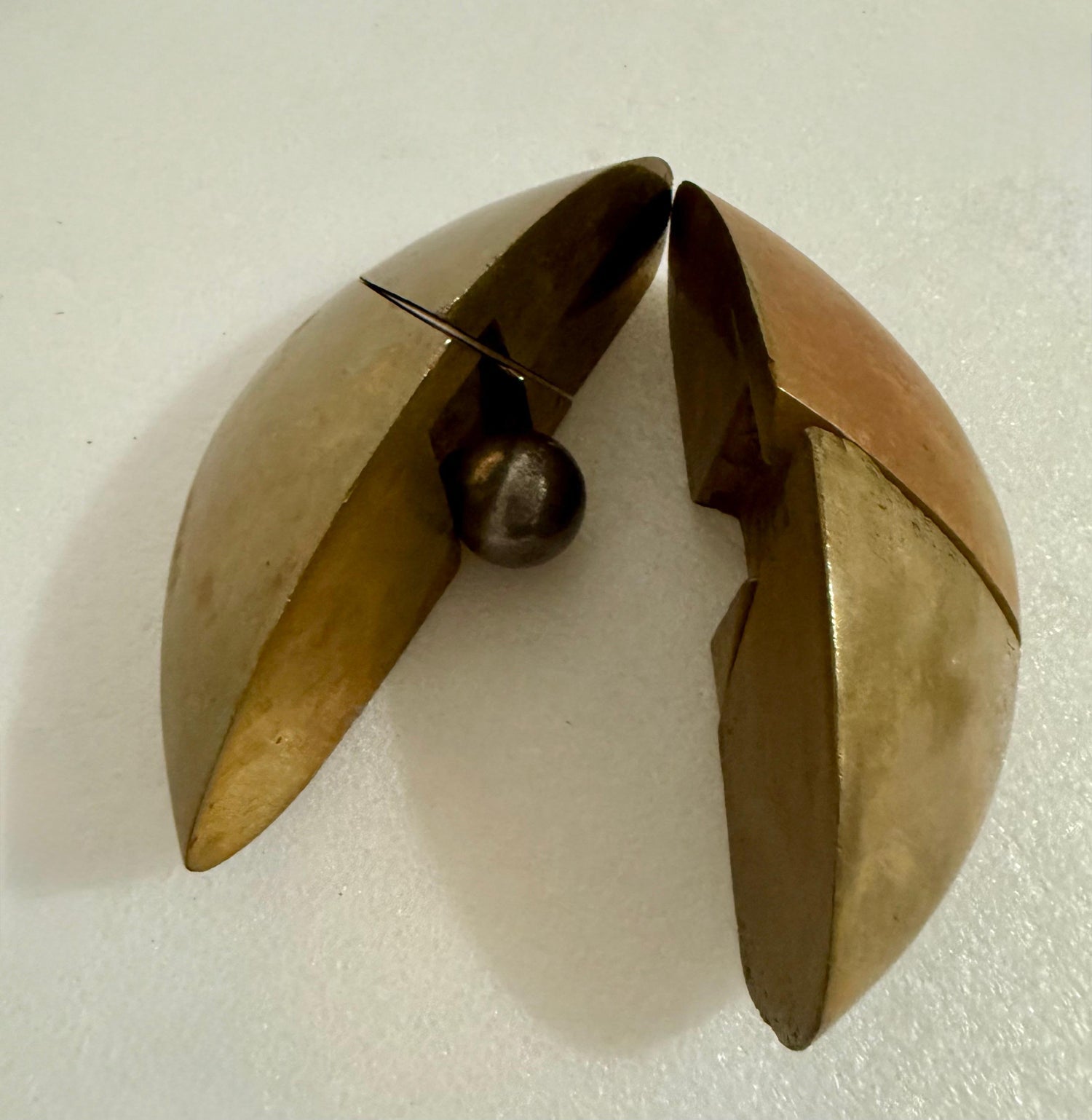 Spanish Catalan Xavier Corbero Bronze Steel Architectural Abstract Sculpture