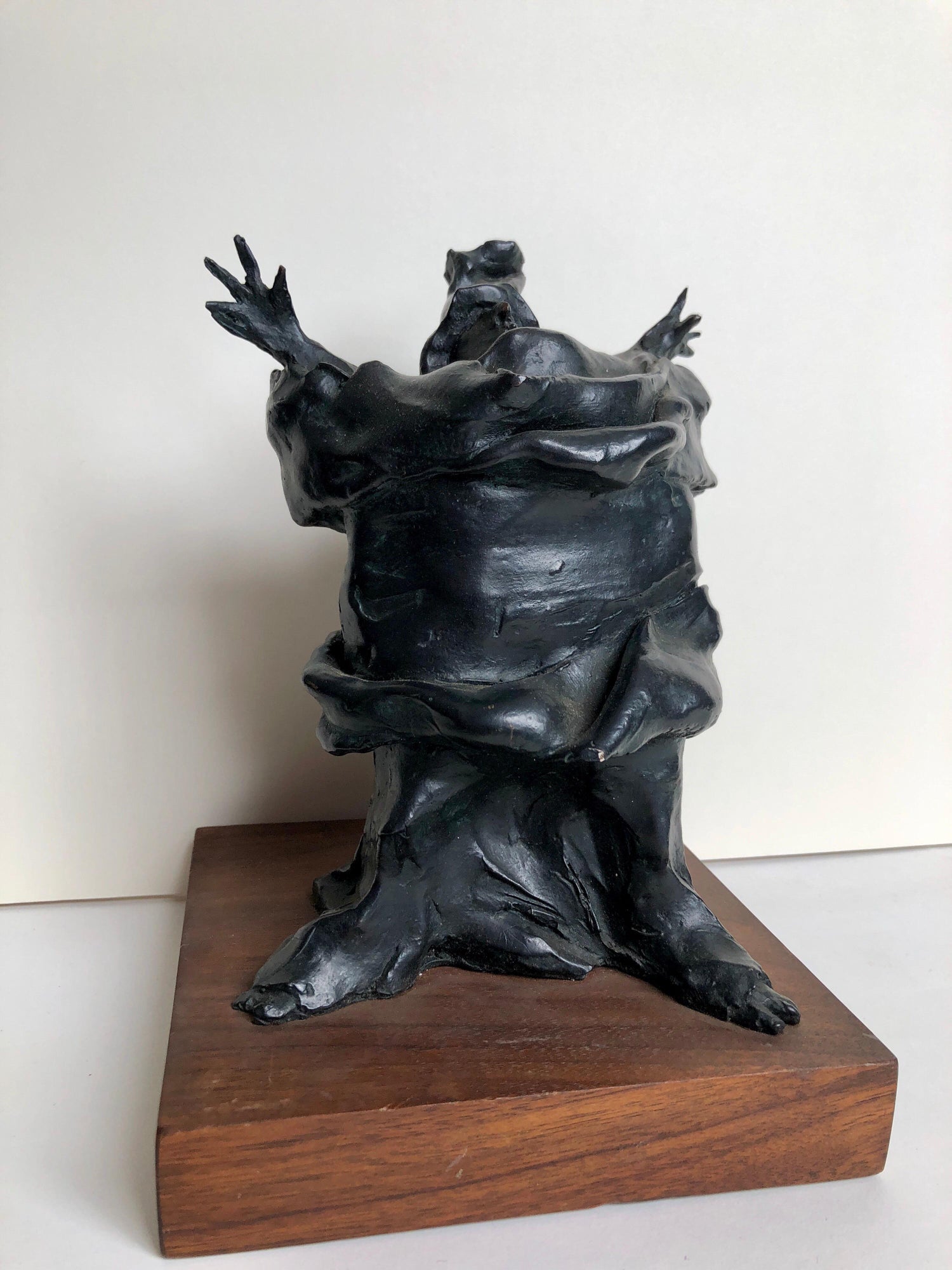 Bronze Sculpture Charles Dickens Figure American Boston Figural Modernist