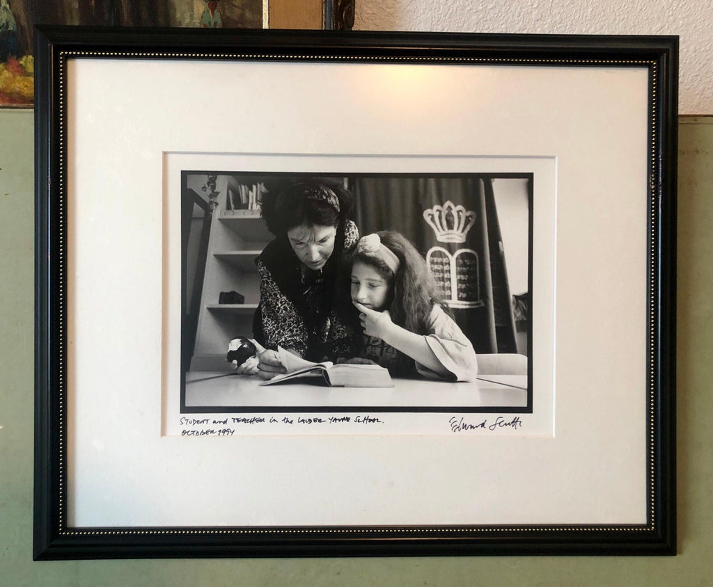 Photo Student, Teacher Lander School Budapest Vintage Silver Gelatin Photograph