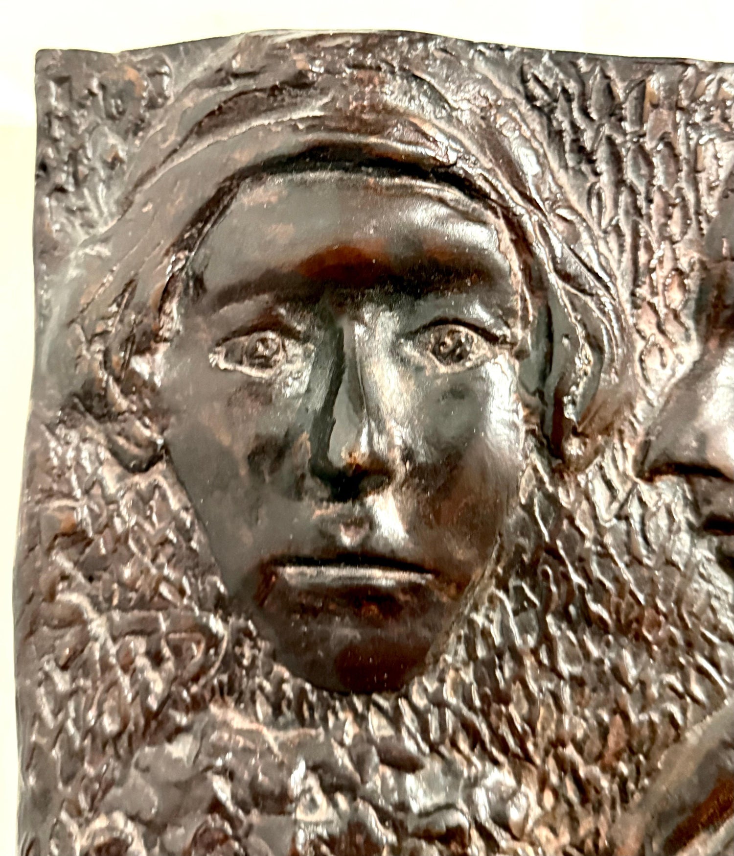 Bronze Sculpture Wall Relief Judaica Jewish Matriarchs Modernist Leonard Baskin