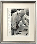 Silver Gelatin Photograph Hand Signed Photo Pablo Picasso Profile Lucien Clergue