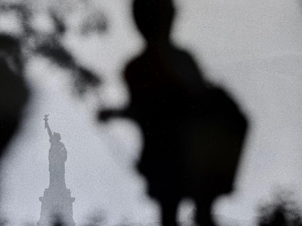 Cuban American Julio Mitchel Statue of Liberty Photograph Silver Gelatin Photo