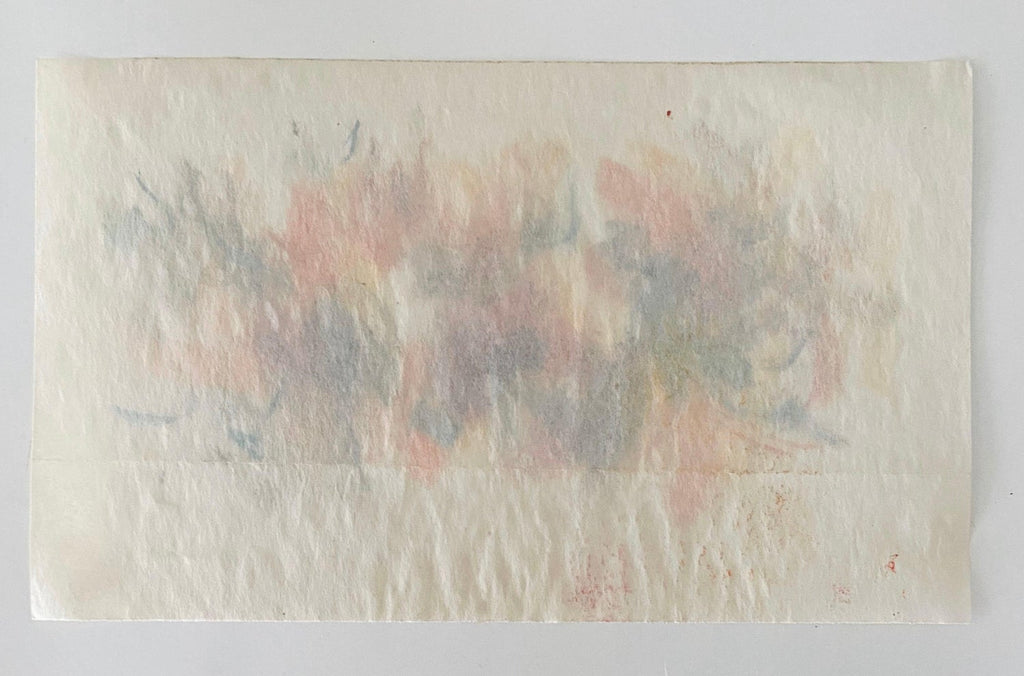 Abstract Pastel Crayon Drawing Color Abstract, Seasonal Letter John Von Wicht