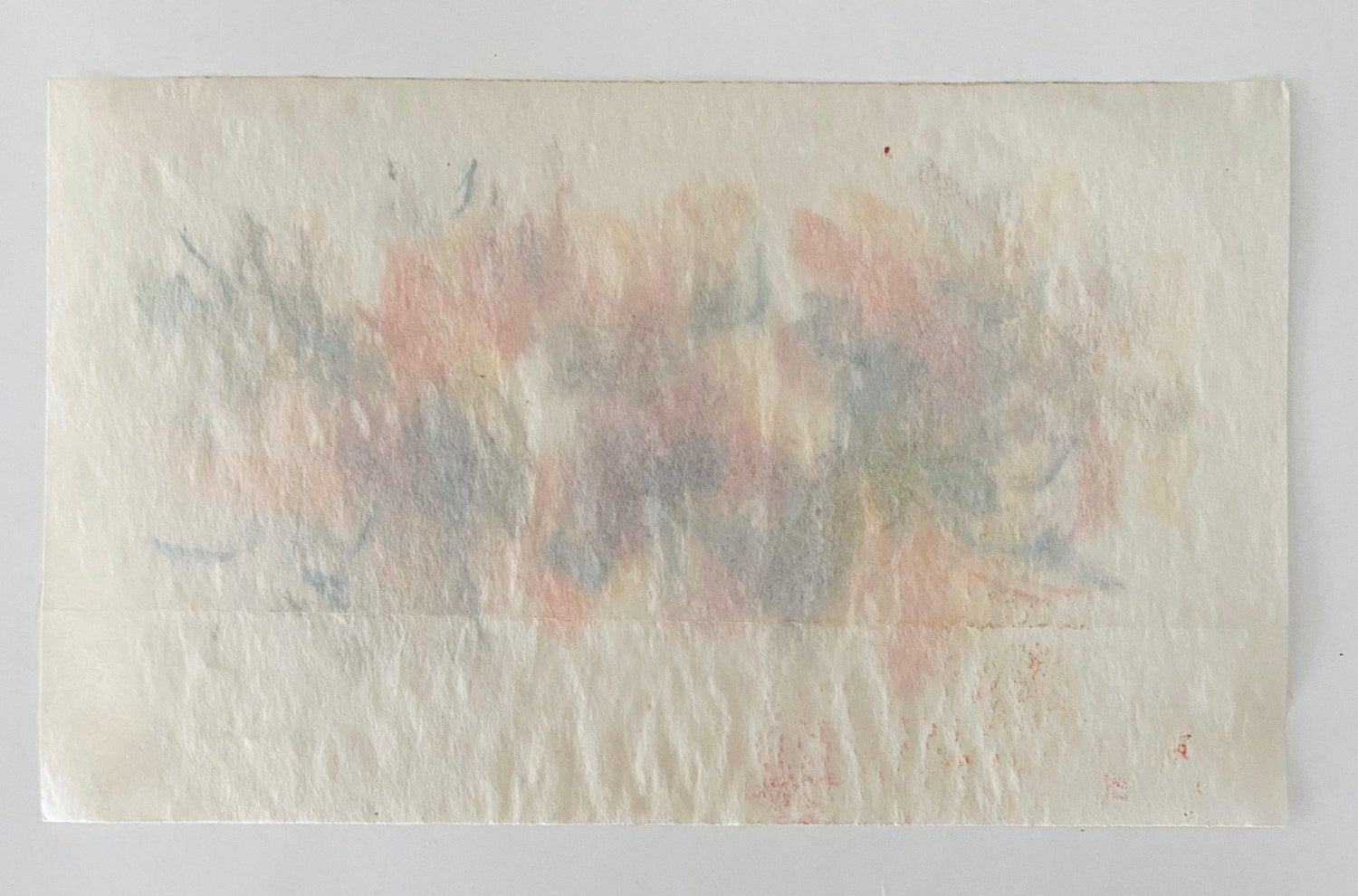 Abstract Pastel Crayon Drawing Color Abstract, Seasonal Letter John Von Wicht
