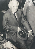 Black And White Photograph Of Marc Chagall 1978