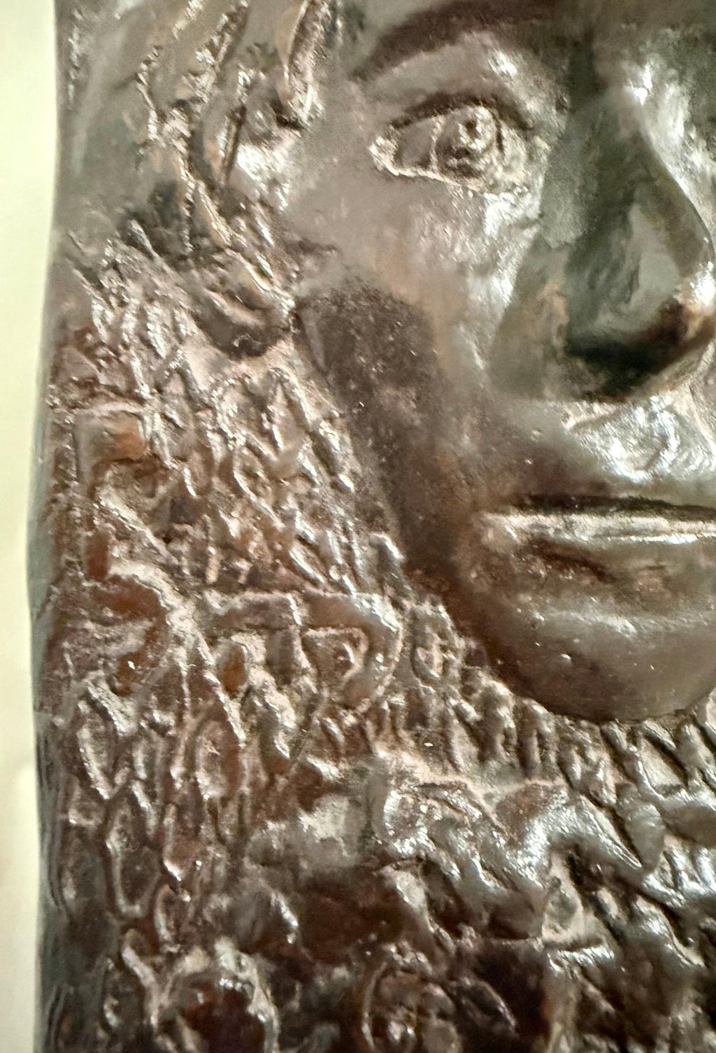Bronze Sculpture Wall Relief Judaica Jewish Matriarchs Modernist Leonard Baskin