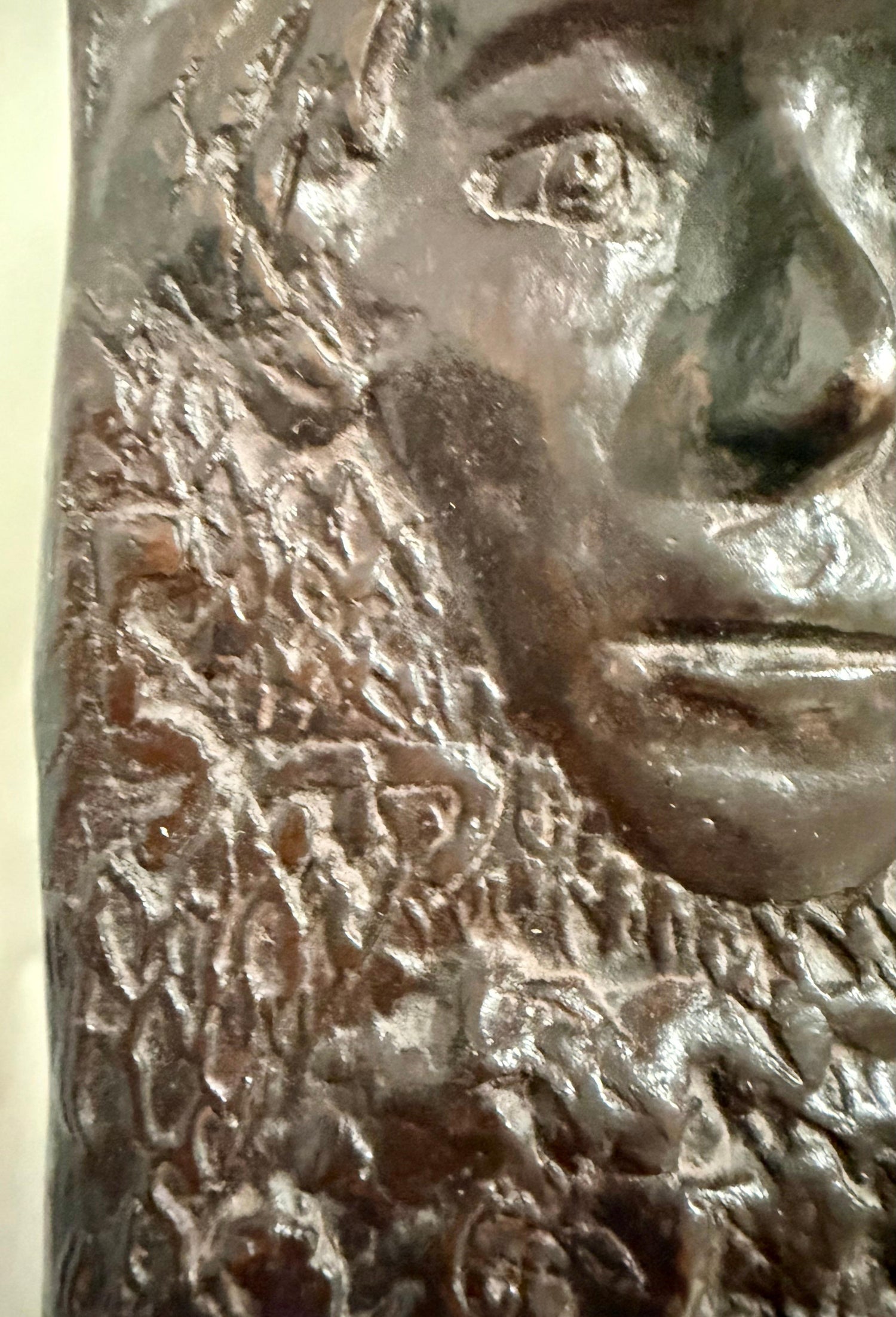 Bronze Sculpture Wall Relief Judaica Jewish Matriarchs Modernist Leonard Baskin