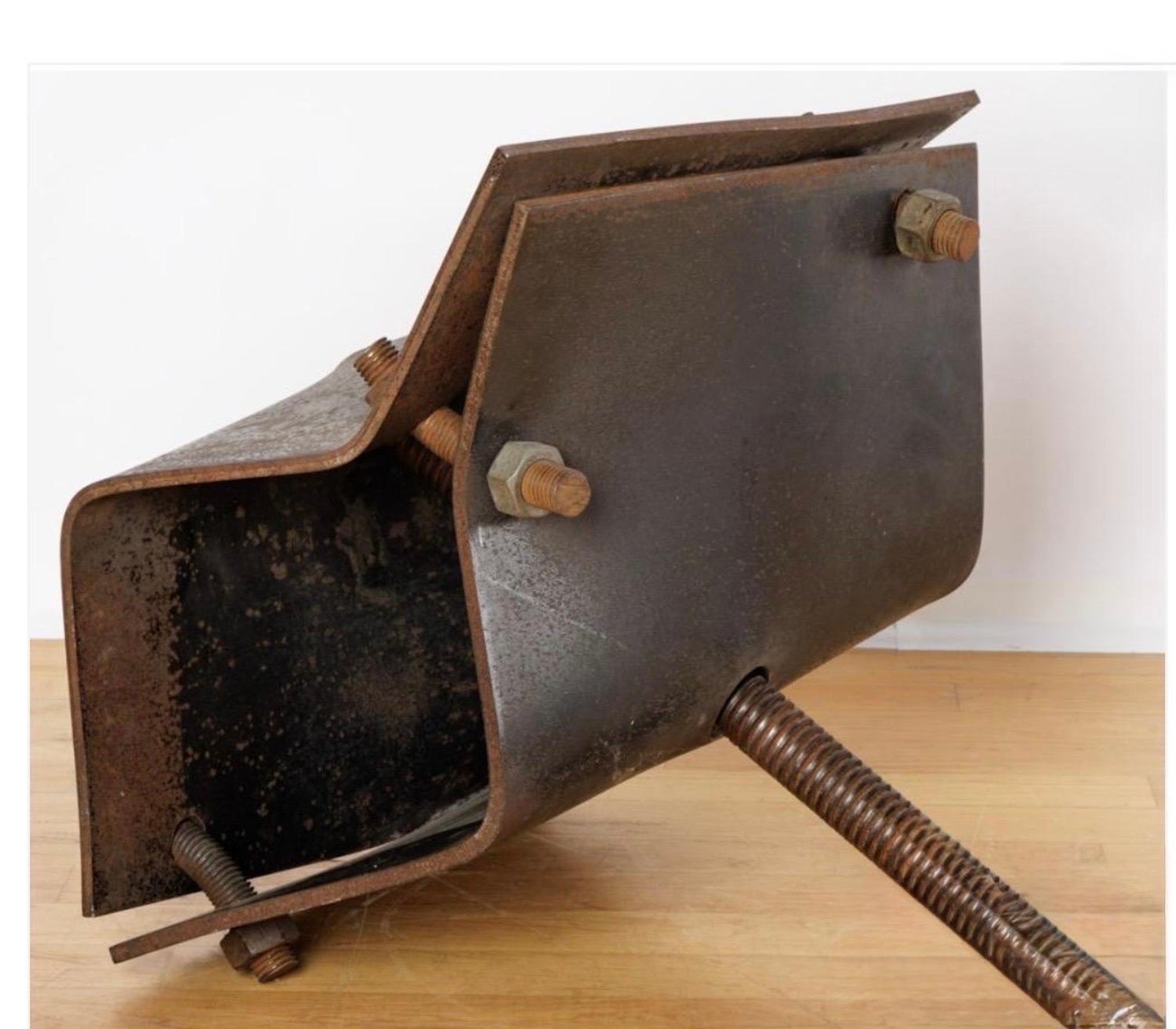 Corten Steel Sculpture Oleg Sohanievich Non Conformist Avant Garde Ukrainian