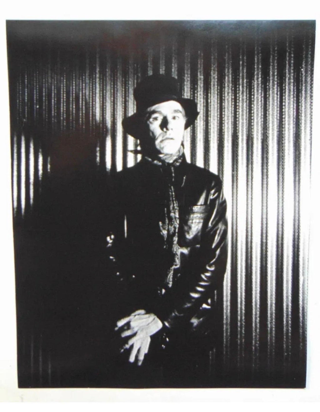 Gianfranco Gorgoni Vintage Photograph Andy Warhol in Leather Factory Photo Print