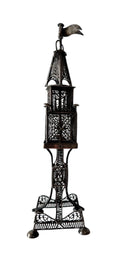 Rare 19th C Antique Silver Filigree Judaica Besamim Spice Tower Austro Hungarian