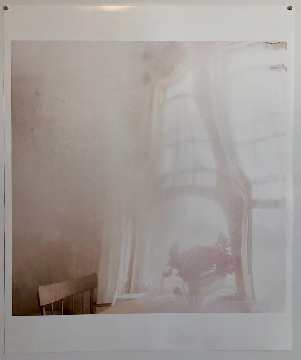 Deep Fog, Misty, Moody Large Format Photo 24X20 Color Photograph Beach House