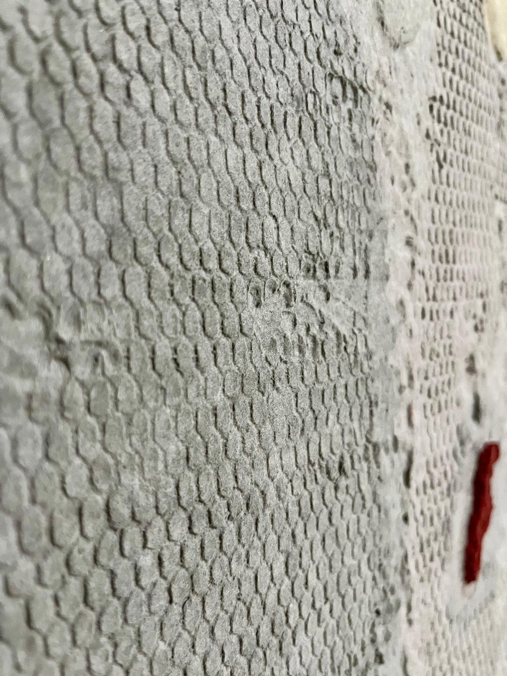 Organic Abstract Cast Paper Sculpture Relief Painting Suzanne Anker