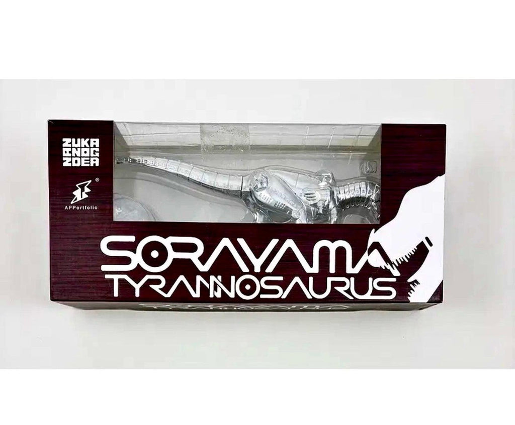 Hajime Sorayama Tyrannosaurus T-rex Cyborg Dinosaur Sculpture in Box Nanzuka